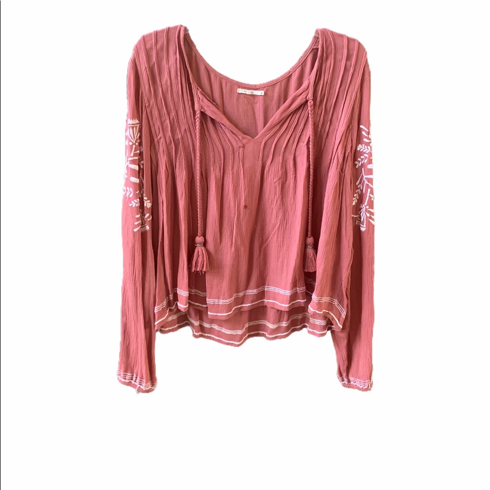 Pink/red blouse